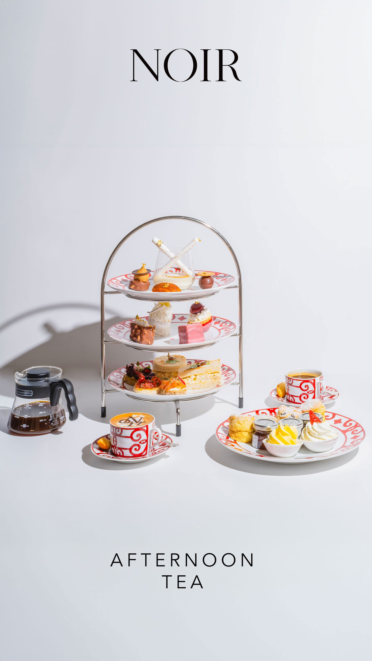 NOIR Afternoon Tea (serves 2 guests)